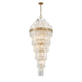 Load image into Gallery viewer, Kawu Multi-Layer Crystal 31 Light Chandelier