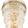 Load image into Gallery viewer, Kawu Multi-Layer Crystal 31 Light Chandelier