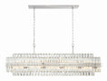 Load image into Gallery viewer, Kawu Rectangular Crystal 16 Light Chandelier