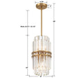 Load image into Gallery viewer, Kawu Round Crystal 4 Light Chandelier