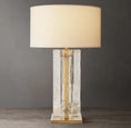 Load image into Gallery viewer, Ladonna Clear Glass Table Lamp