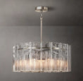 Gallery viewerに画像を読み込む, Ladonna Clear Glass Round Chandelier 37"