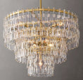 Load image into Gallery viewer, Magnus Tiered Round Chandelier 36"