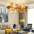 Load image into Gallery viewer, Maple Leaf Branch Chandelier