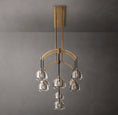 Load image into Gallery viewer, Mathias Hemisphere Linear Chandelier 54"