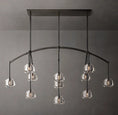 Load image into Gallery viewer, Mathias Hemisphere Linear Chandelier 72"