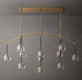Load image into Gallery viewer, Mathias Hemisphere Linear Chandelier 72"
