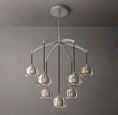 Load image into Gallery viewer, Mathias Hemisphere Round Chandelier 36"