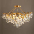 Load image into Gallery viewer, Orata Brass Chandelier