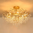 Load image into Gallery viewer, Orata Brass Chandelier