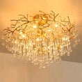 Load image into Gallery viewer, Orata Brass Chandelier