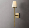 Load image into Gallery viewer, Pailloux Fabric Shade Torch Sconce