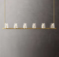 Load image into Gallery viewer, Pailloux Linear Chandelier 60"