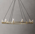Load image into Gallery viewer, Pailloux Round Chandelier 60"