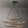 Load image into Gallery viewer, Perales Two-Tier Round Chandelier 60"