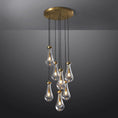 Load image into Gallery viewer, Raindrop Round Chandelier 18''