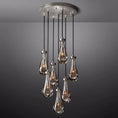 Load image into Gallery viewer, Raindrop Round Chandelier 18''