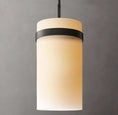 Load image into Gallery viewer, Raquelle Milk Glass Pendant 10"