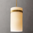 Load image into Gallery viewer, Raquelle Milk Glass Pendant 10"