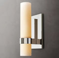 Load image into Gallery viewer, Raquelle Milk Glass Sconce 12"