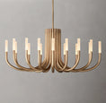Load image into Gallery viewer, Roussel Oval Chandelier 50"