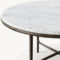 Load image into Gallery viewer, Tadeus Marble Round Dining Table
