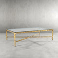 Load image into Gallery viewer, Thaddeus Glass Rectangular Coffee Table_1