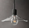 Load image into Gallery viewer, Utilitarian Glass Slope Shade Pendant