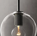 Load image into Gallery viewer, Utilitarian Globe Shade Pendant