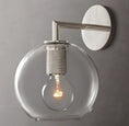 Load image into Gallery viewer, Utilitarian Globe Shade Sconce