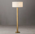 Load image into Gallery viewer, Utilitarian Knurled Floor Lamp