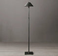 Load image into Gallery viewer, Utilitarian Metal Shade Floor Lamp