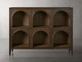 Load image into Gallery viewer, Attie Arched Storage Cabinet 60"