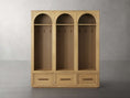 Load image into Gallery viewer, Attie Triple Entryway Cabinet 70”