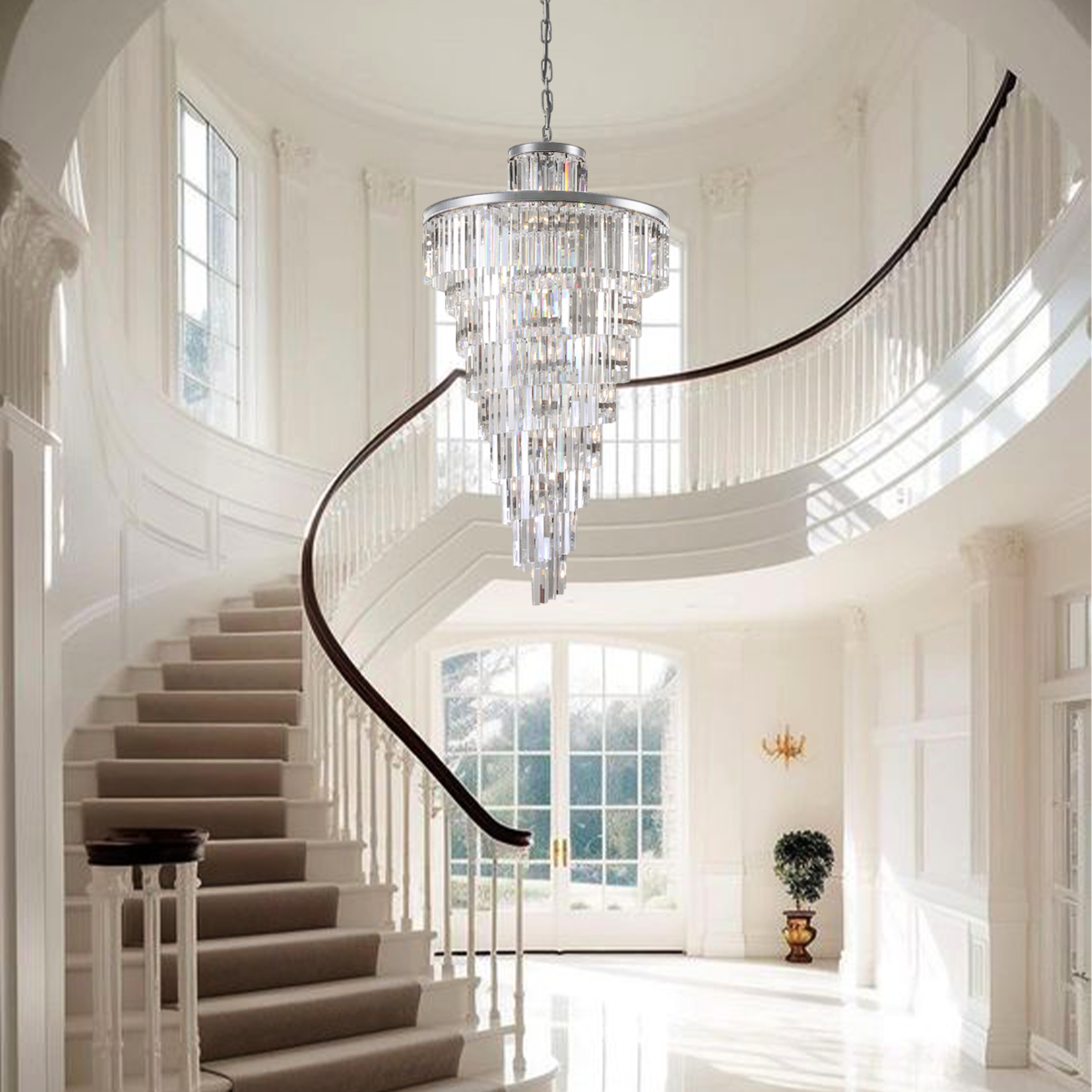 1920s Temdem Chandelier