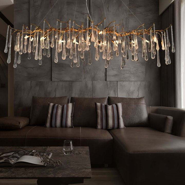 Aqua Chandelier