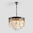 Load image into Gallery viewer, 1920s Temdem Multi-Tier Crystal Round Chandelier
