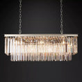 Load image into Gallery viewer, 1920s Temdem Rectangular Chandelier 40"

