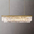 Load image into Gallery viewer, 1920s Temdem Rectangular Chandelier 59"
