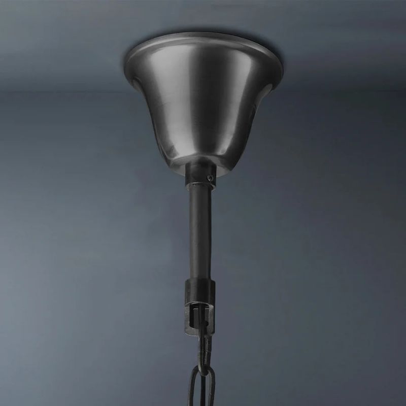 1920s Temdem Round Chandelier 32"