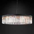 Load image into Gallery viewer, 1920s Temdem Round Chandelier 32"D/43"D
