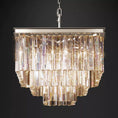Load image into Gallery viewer, 1920s Temdem Square Chandelier 22"
