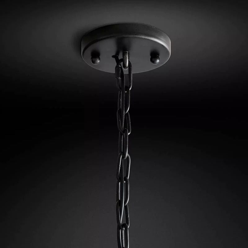 1920s Temdem Square Chandelier 34"