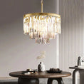 Load image into Gallery viewer, 1920s Temdem Tiered Round Chandelier 20"

