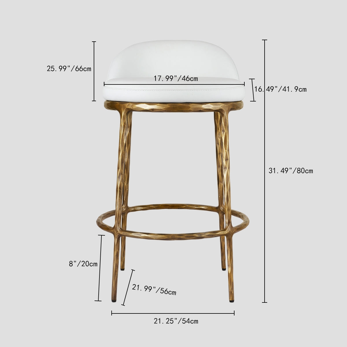Tadeus Bar Counter Stool