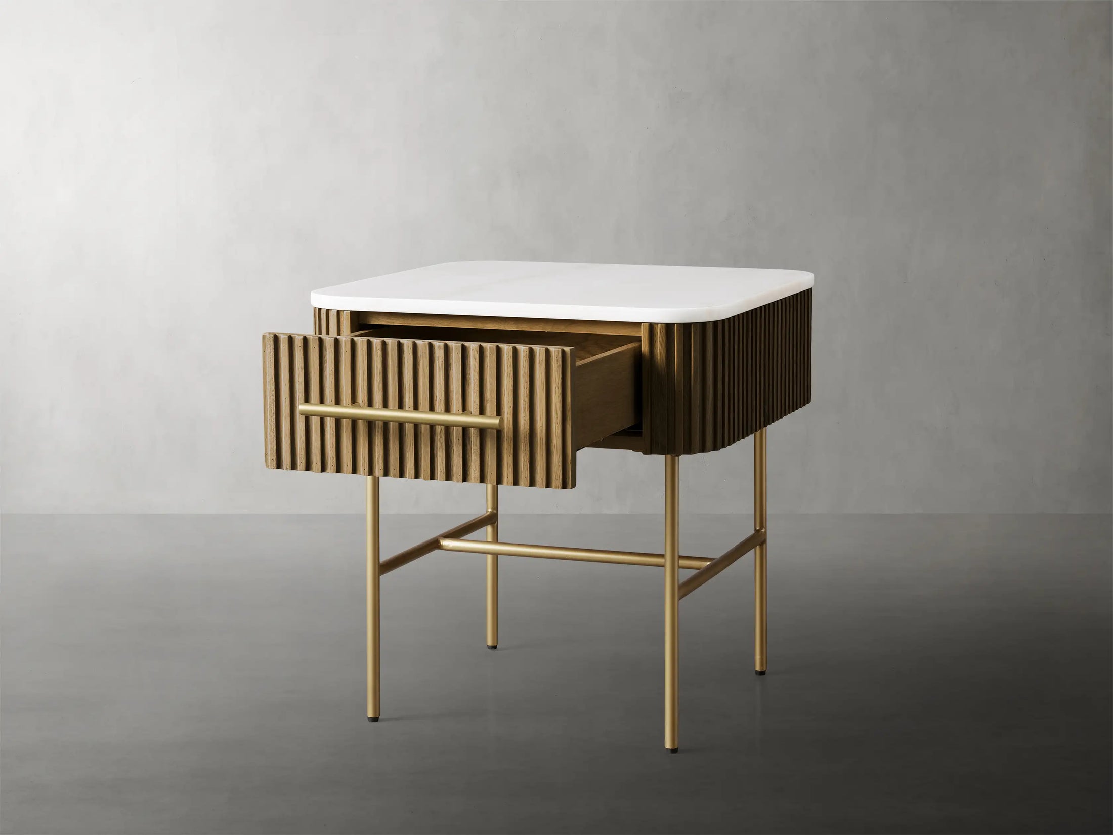 Filey End Table with Drawer