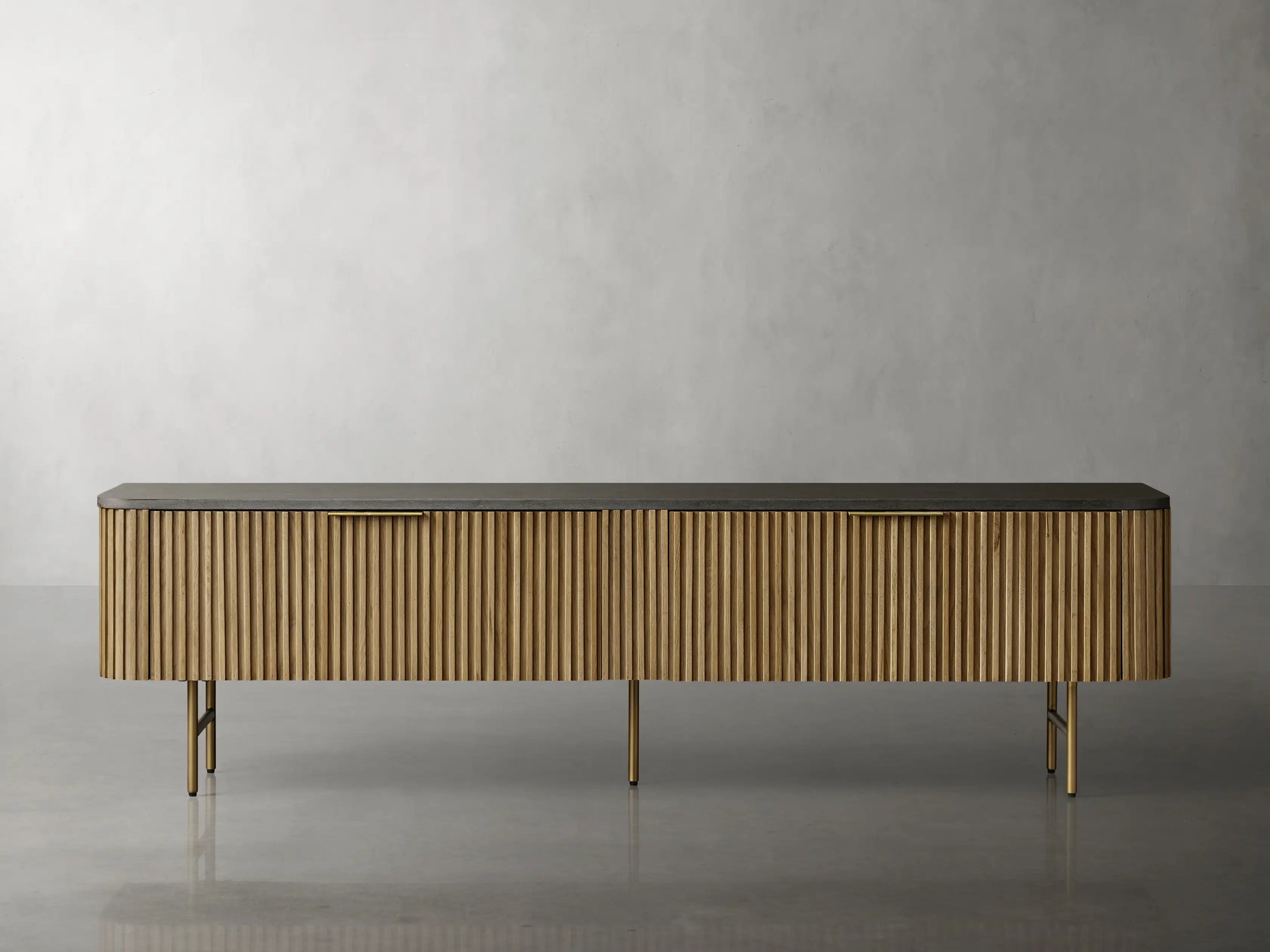 Filey Low Media Console
