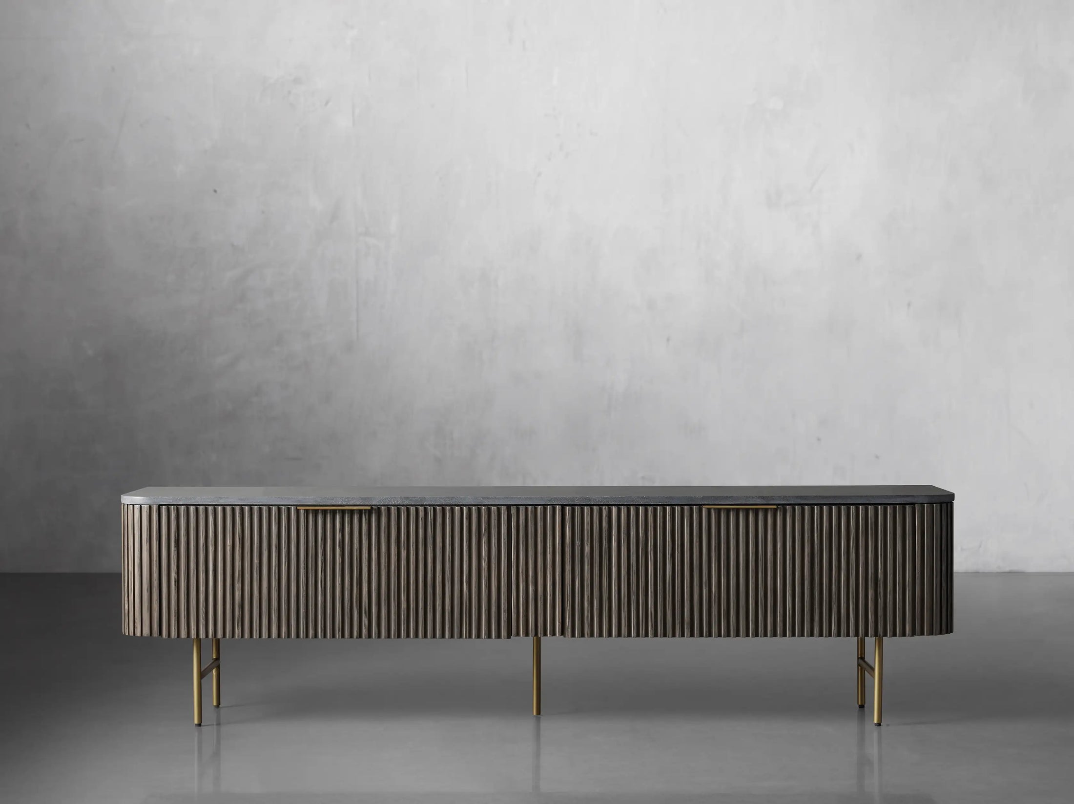 Filey Low Media Console