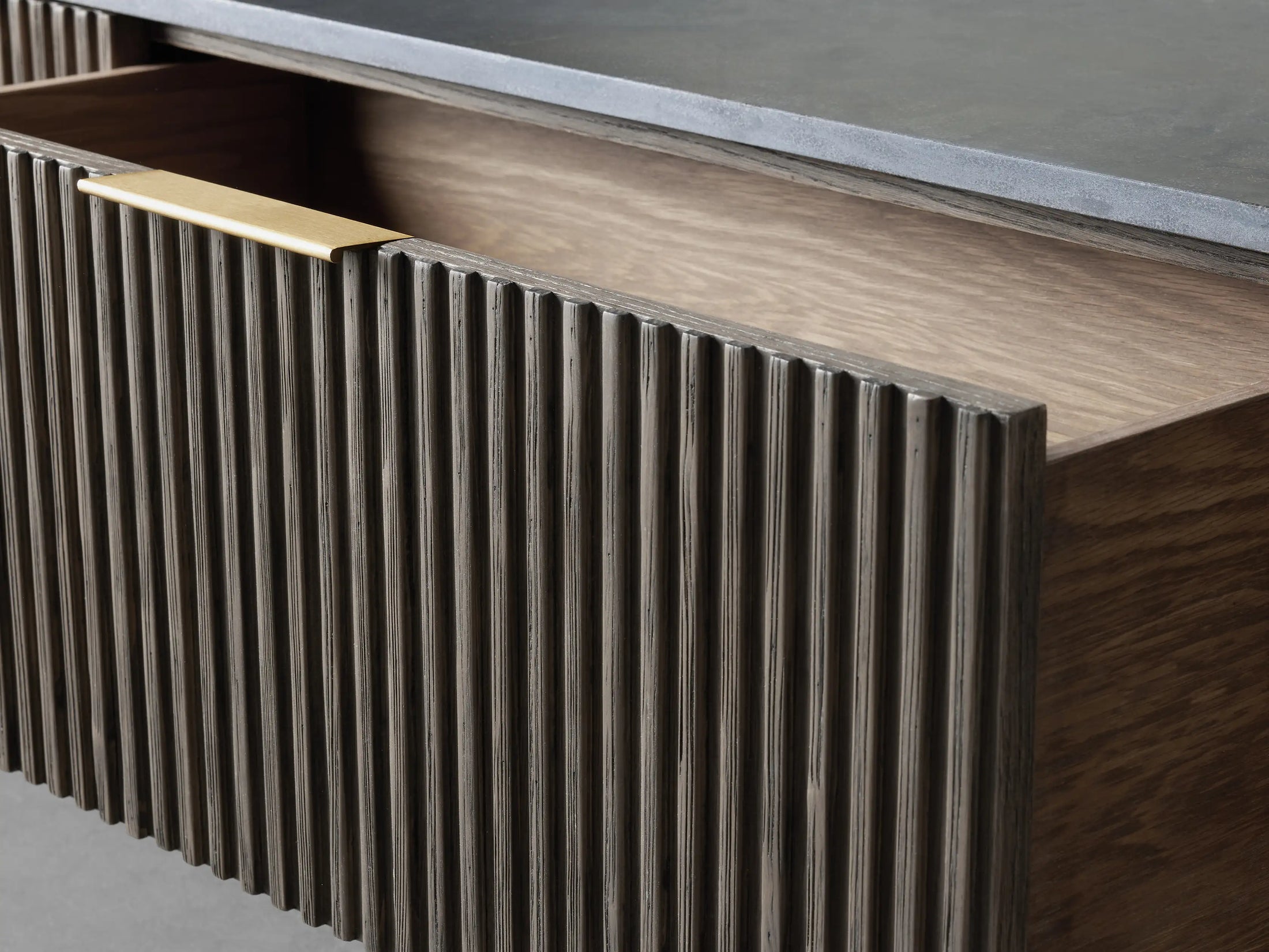 Filey Low Media Console
