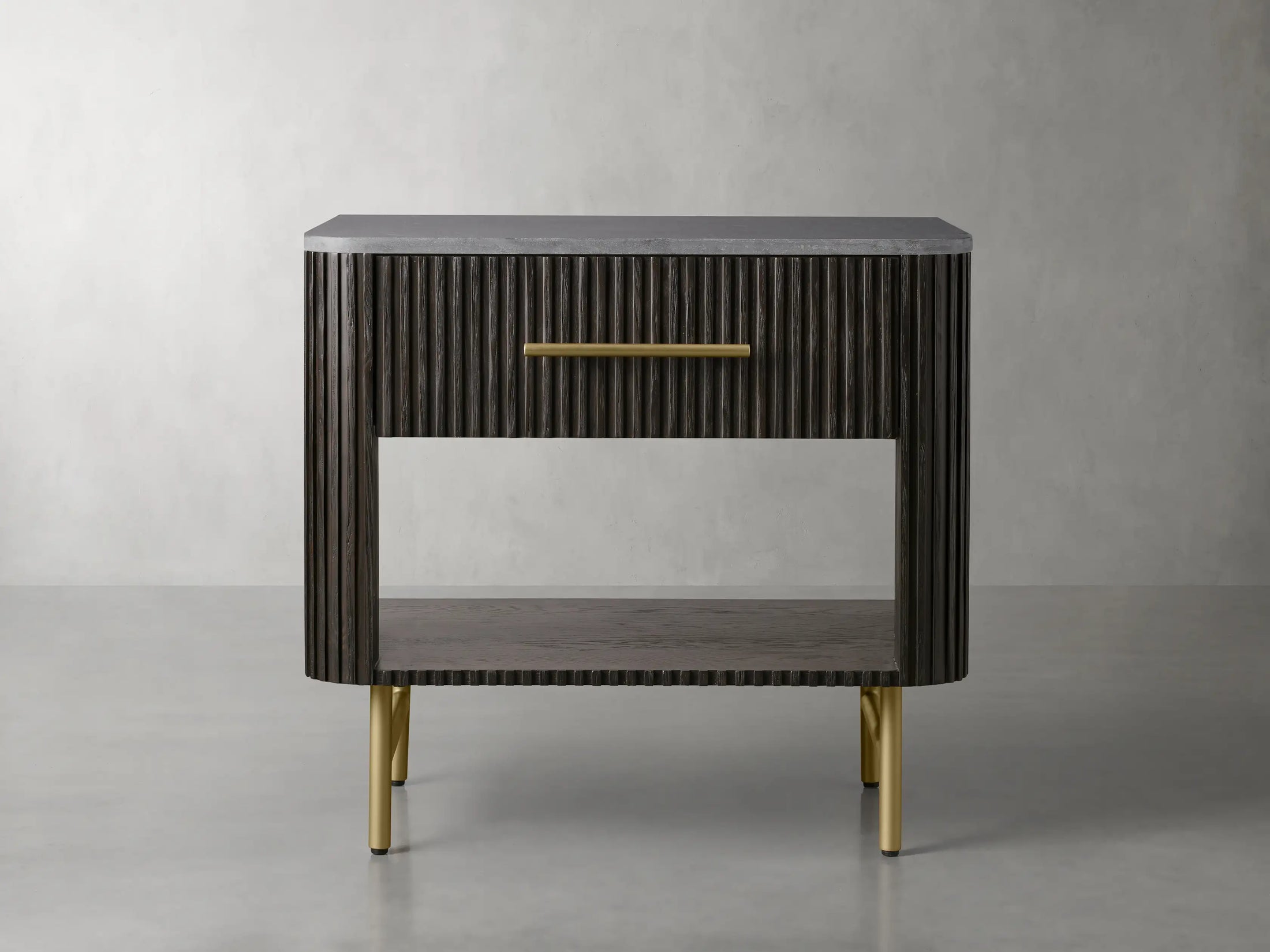 Filey Open Nightstand